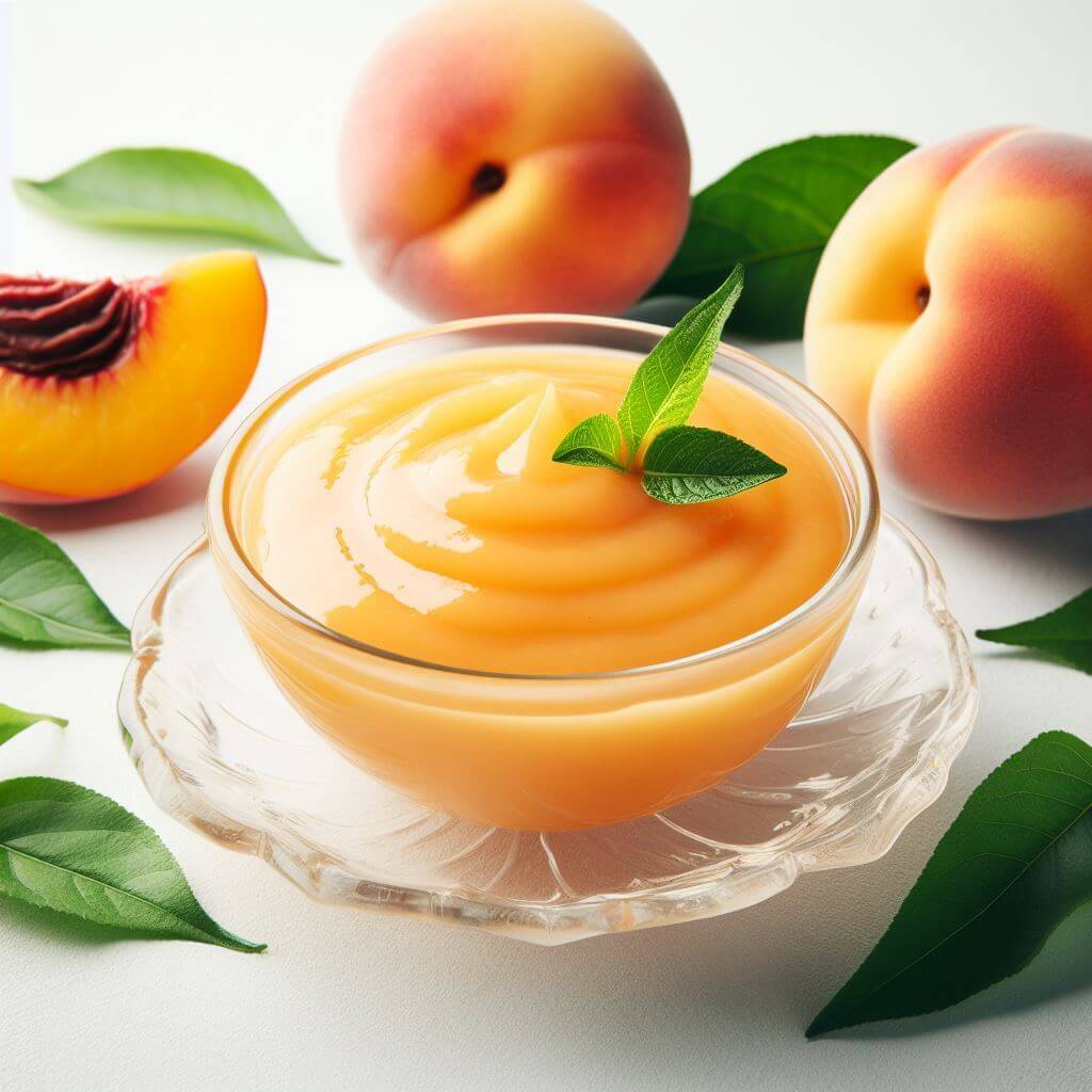 How to make High quality peach puree in factory?